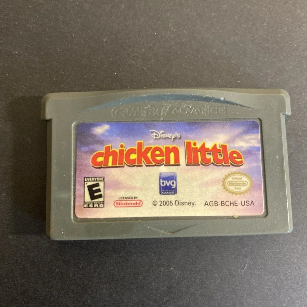 Disney's Chicken Little (Nintendo Game Boy Advance 2005) Tested GBA VG Cart Only